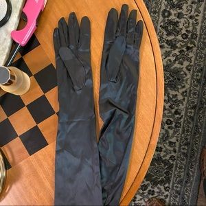 Zara Black Opera Gloves